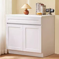 Meuble bas d'évier Shaker non assemblé de 36 po, blanc, prêt à assembler, 36L x 24P x 34.5H