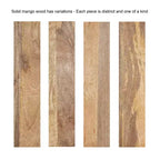 Table d'appoint en bois fin, design minimaliste, profil étroit, table d'appoint pour salon et chambre