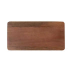 Table d'appoint en bois fin, design minimaliste, profil étroit, table d'appoint pour salon et chambre