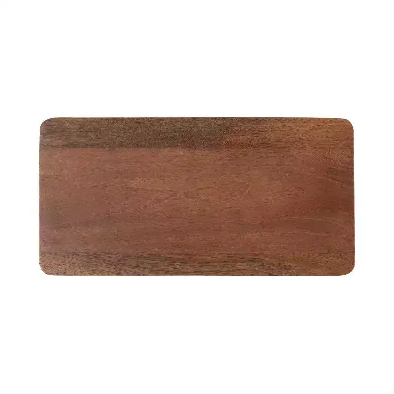 Table d'appoint en bois fin, design minimaliste, profil étroit, table d'appoint pour salon et chambre