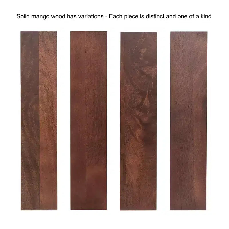 Table d'appoint en bois, 16x14x22, Noyer marron, Table d'appoint minimaliste pour salon et chambre