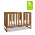 Lit de bébé convertible 3-en-1, se transforme en lit de tout-petit et en lit double, non toxique, certifié GREENGUARD Gold