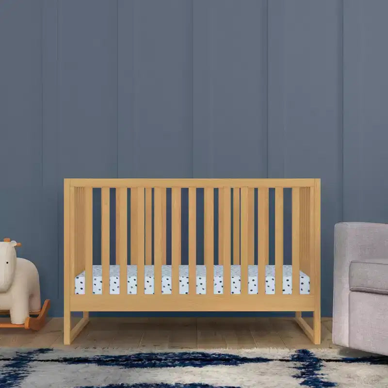 Lit de bébé convertible 3-en-1, se transforme en lit de tout-petit et en lit double, non toxique, certifié GREENGUARD Gold