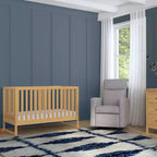 Lit de bébé convertible 3-en-1, se transforme en lit de tout-petit et en lit double, non toxique, certifié GREENGUARD Gold