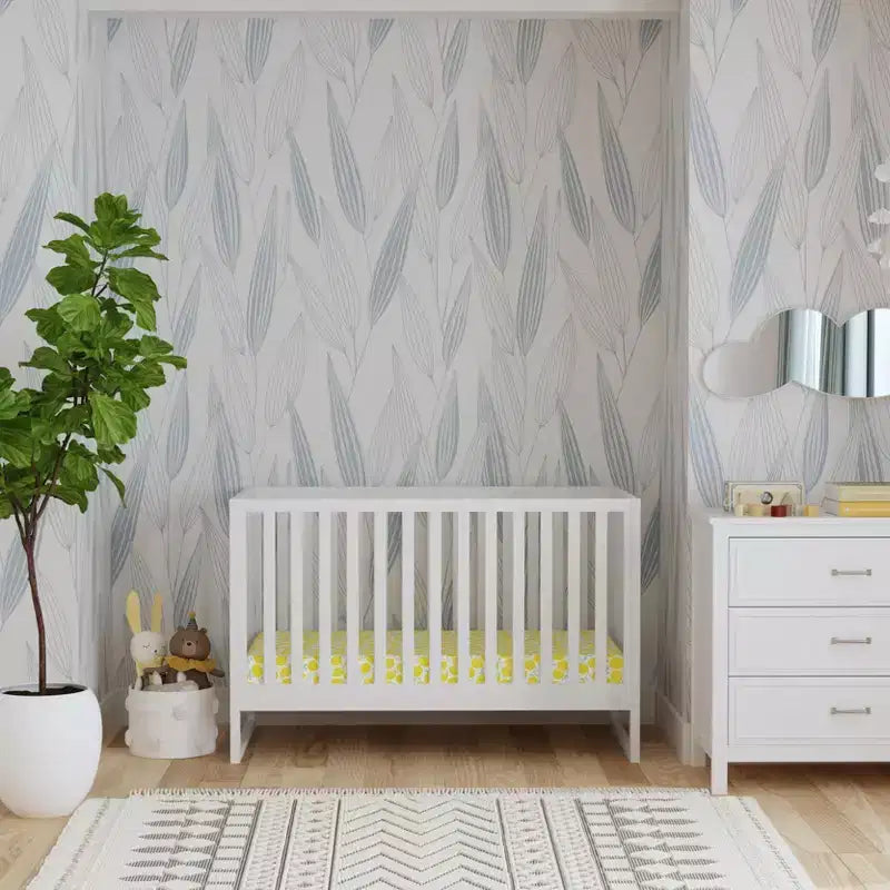 Lit de bébé convertible 3-en-1, se transforme en lit de tout-petit et en lit double, non toxique, certifié GREENGUARD Gold