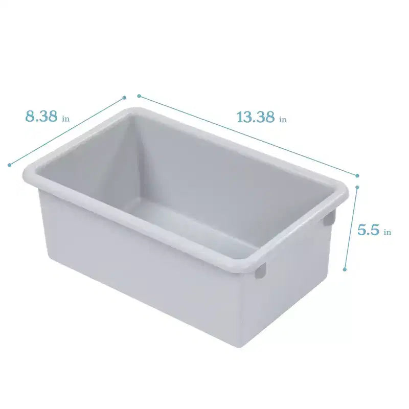 Tour de rangement mobile à 20 compartiments avec 20 bacs de rangement, grille 5x4, mobilier de salle de classe pour enfants