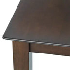 Table à manger rectangulaire en bois massif Havana, bois dur durable, mobilier de salle à manger classique
