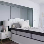 Matelas en mousse et ressorts ensachés de 12 po en boîte, Lit simple/double/grand, Confort anti-pression