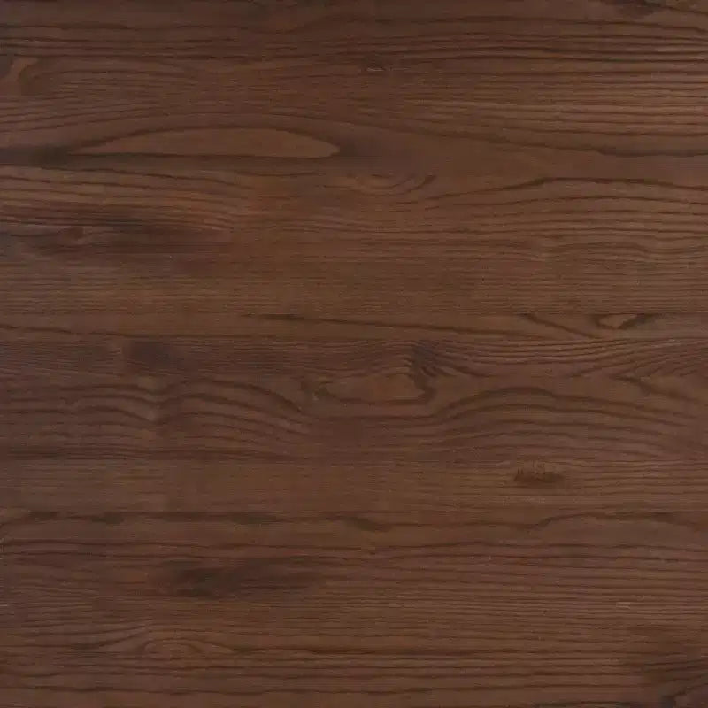 Table carrée en bois et métal de 23,75", table de bar/bistro pour cuisine et salle à manger