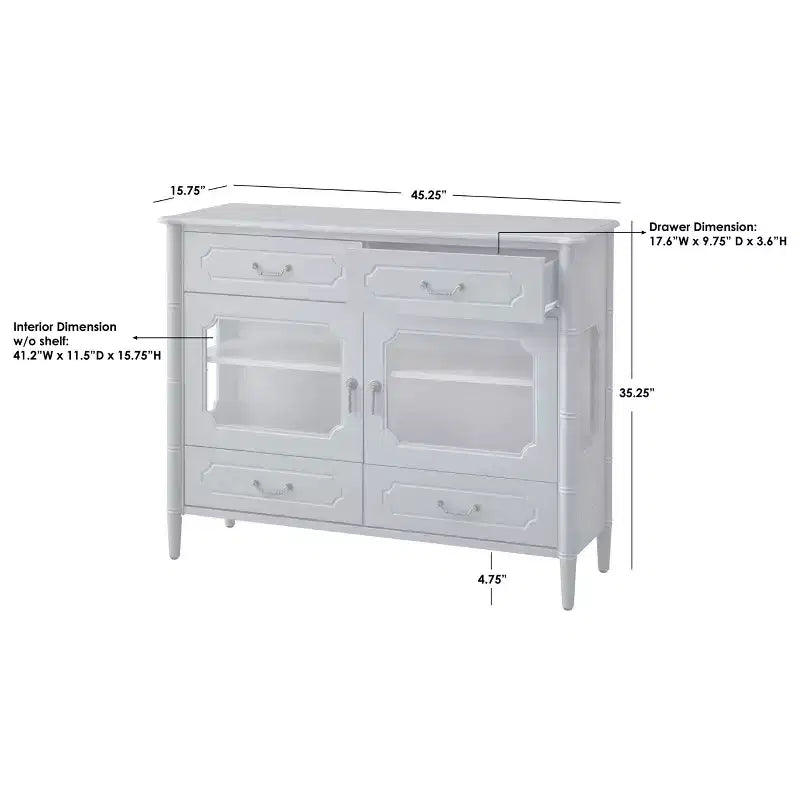 Buffet de ferme, Construction en bois, Armoire de rangement pour salle à manger et cuisine