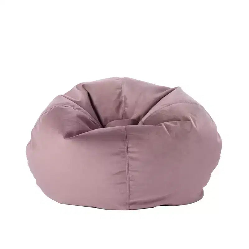 Pouf rond et velouté pour enfants, siège doux en peluche pour salle de jeux, chambre et coin lecture