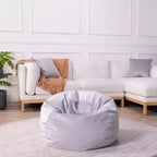 Pouf rond et velouté pour enfants, siège doux en peluche pour salle de jeux, chambre et coin lecture