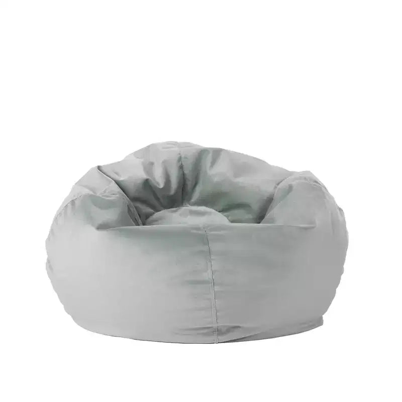 Pouf rond et velouté pour enfants, siège doux en peluche pour salle de jeux, chambre et coin lecture