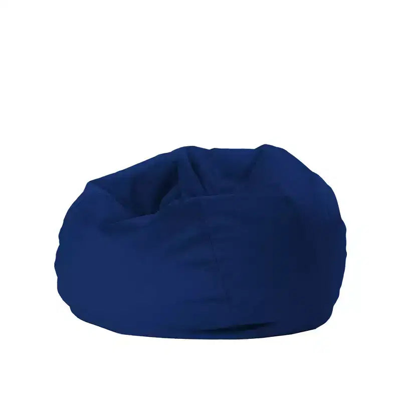 Pouf rond et velouté pour enfants, siège doux en peluche pour salle de jeux, chambre et coin lecture