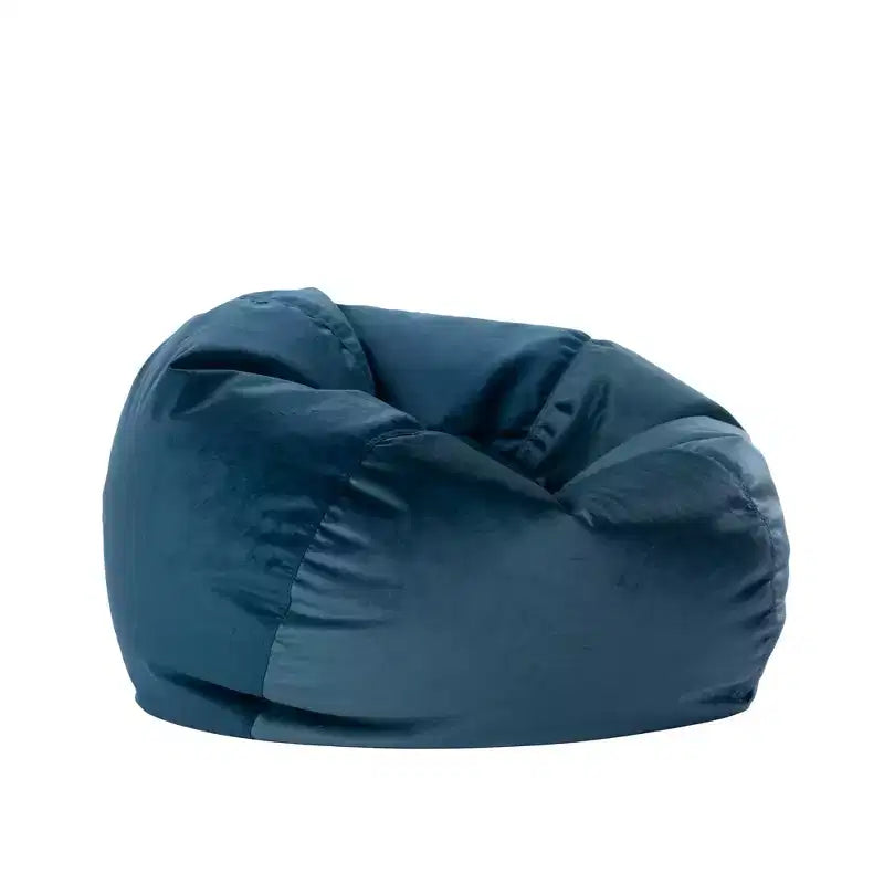 Pouf rond et velouté pour enfants, siège doux en peluche pour salle de jeux, chambre et coin lecture